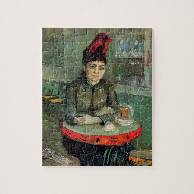 Agostina Segatori, Cafe du Tambourin von Van Gogh (Vertikal)