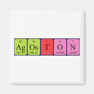 Ágoston Periodenmagnetmagnet Magnet