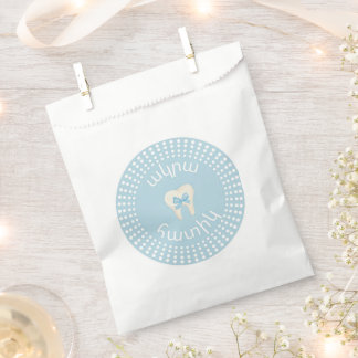 Agra Hadig Armenian First Tooth Blue Geschenktütchen