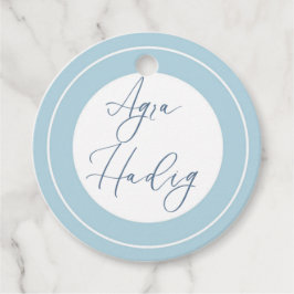 Agra Hadig-First Tooth blau Geschenkanhänger