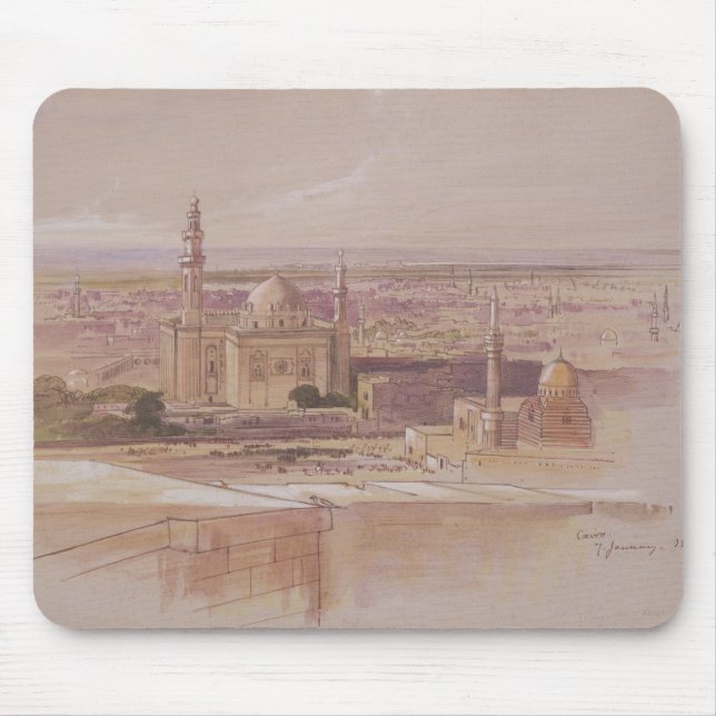 Agra-Moschee, Kairo, 1849 Mousepad (Vorne)