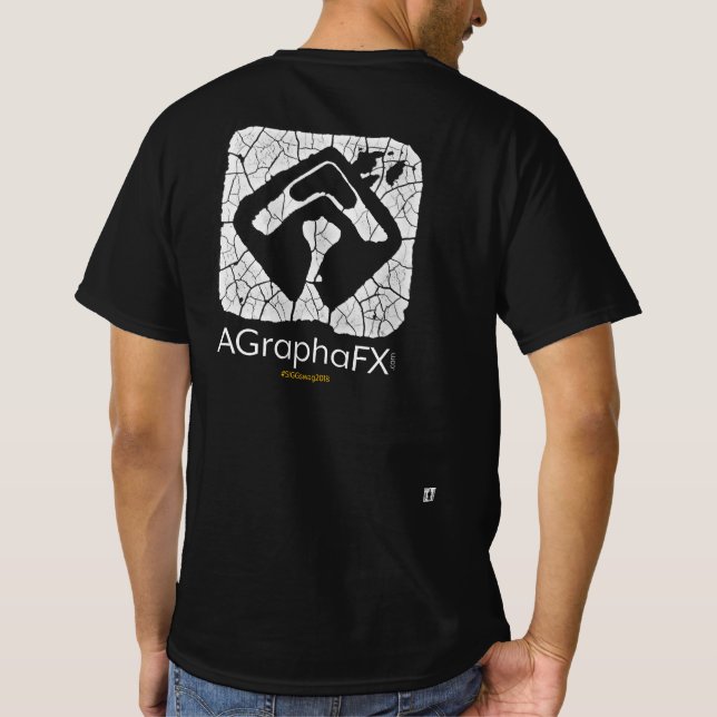 AGraphaFX #SIGGswag2018 T - Shirt (Rückseite)