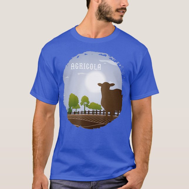 Agricola Board Game Design Tabletop Gaming T-Shirt (Vorderseite)
