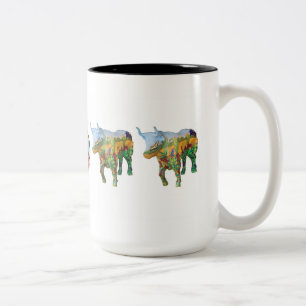"Agricolox" 15 Unze-Tasse Zweifarbige Tasse