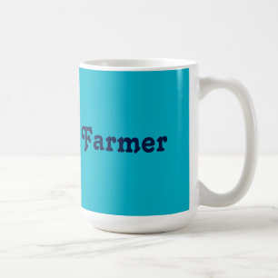 Agriculteur à tasse