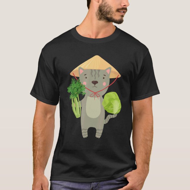 Agricultor Graphic Cow Farmer Agriculture Tractor  T-Shirt (Vorderseite)