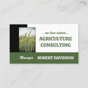 Agriculture consultant la carte organique de ferme