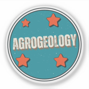 Agrogeologie Aufkleber
