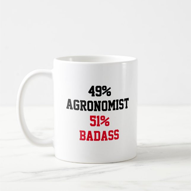 Agronomist Badass Kaffeetasse (Links)