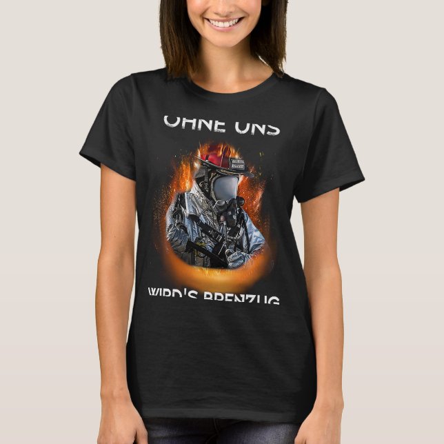 AGT-Maschinist der Feuerwehr T-Shirt (Vorderseite)