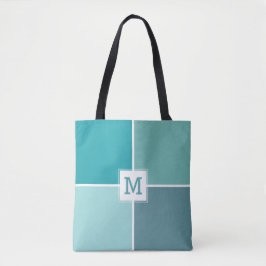 Agua deckt kundenspezifische Monogrammtaschen mit Tasche