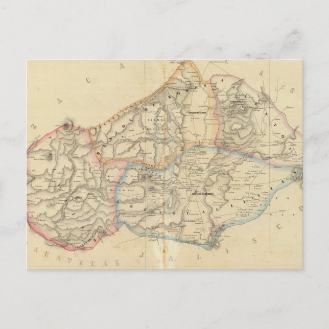 Aguascalientes, Mexiko Postkarte (Vorderseite)