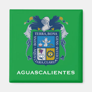 Aguascalientes-Wappen Magneten Magnet