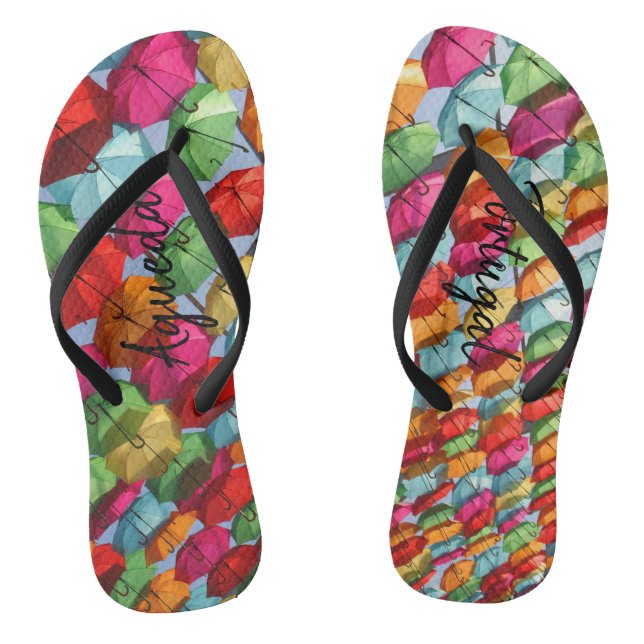 Agueda - Das echte Portugal Flip Flops (Fußbett)