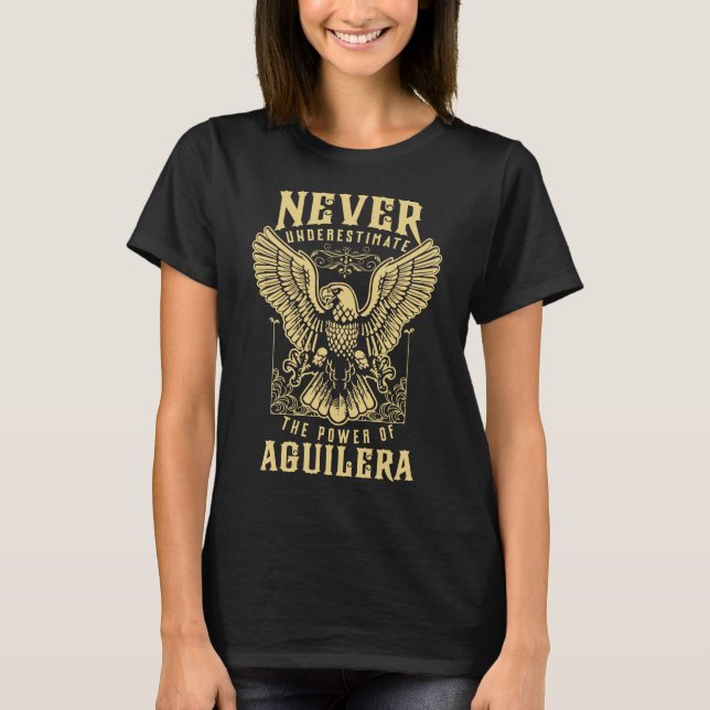 AGUILERA Name, AGUILERA Familienname Wappen T-Shirt (Vorderseite)