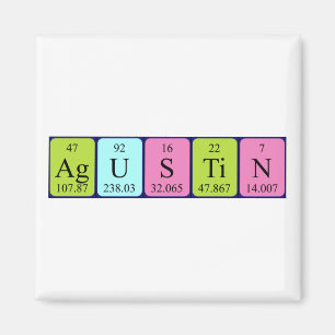 Agustin Periodenmagnet Magnet