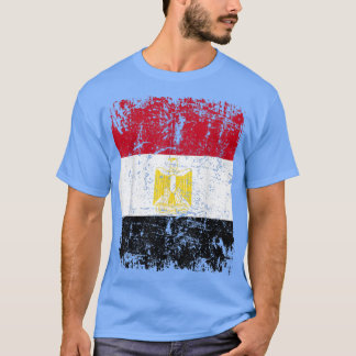 ÄGYPT FlaggenJahrgangMänner Frauen KinderÄGYPT T-Shirt