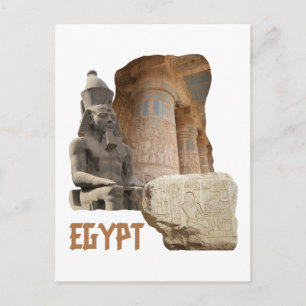 ÄGYPT Foto-Collage Postkarte