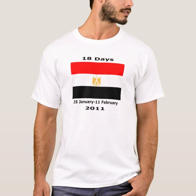 Ägypten 18 Tage CUART T-Shirt (Vorderseite)
