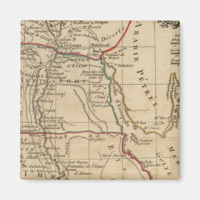 Ägypten 2 magnet (Vorne)