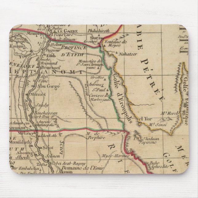 Ägypten 2 mousepad (Vorne)