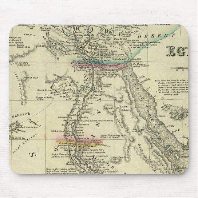 Ägypten 3 mousepad (Vorne)