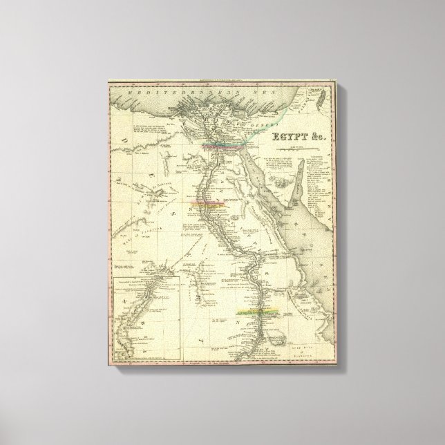 Ägypten 4 leinwanddruck (Vorderseite)