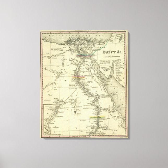 Ägypten 4 leinwanddruck (Vorderseite)