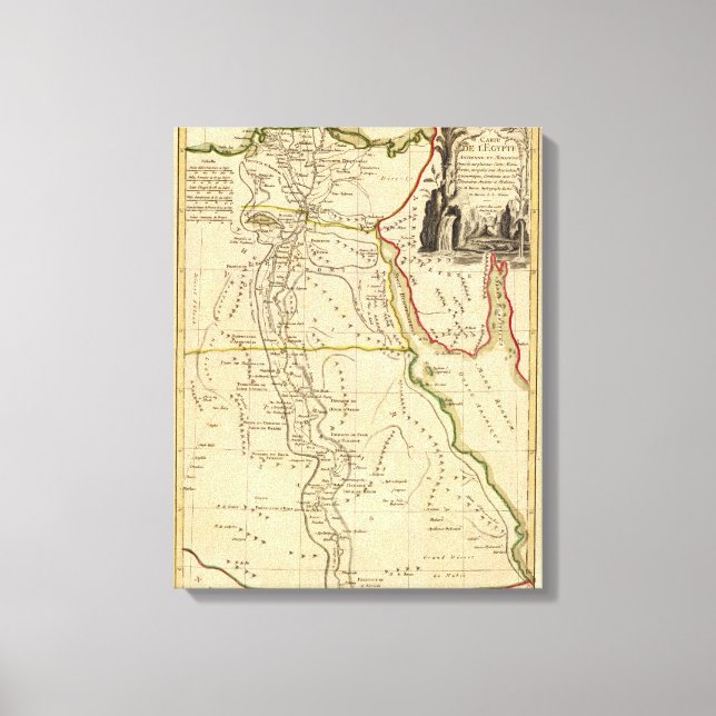 Ägypten 4 leinwanddruck (Vorderseite)