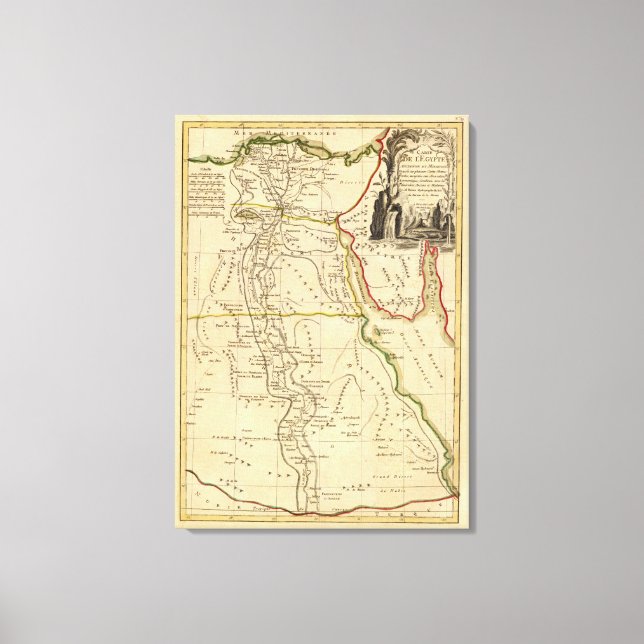 Ägypten 4 leinwanddruck (Vorderseite)