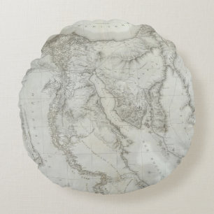 Ägypten 8 rundes kissen