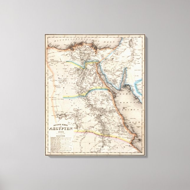 Ägypten 9 leinwanddruck (Vorderseite)