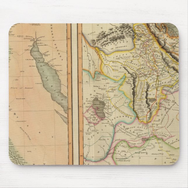 Ägypten, Abessinien Mousepad (Vorne)