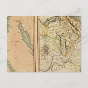 Ägypten, Abessinien Postkarte