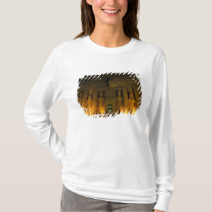 Ägypten, Abu Simbel, beleuchtete Fassade von Klein T-Shirt