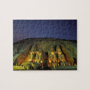 Ägypten, Abu Simbel, Kolossale Figuren von Ramses