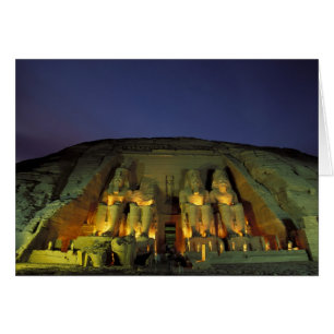Ägypten, Abu Simbel, Kolossale Figuren von Ramses