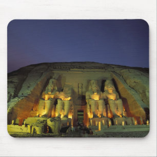 Ägypten, Abu Simbel, Kolossale Figuren von Ramses Mousepad