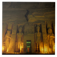 Ägypten, Abu Simbel, Lichtfassade der kleinen
