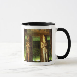 Ägypten, Abu Simbel, Statue von Ramses II., Tasse