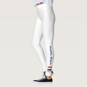 Ägypten Ägyptische Flagge Personalisierter Name  Leggings