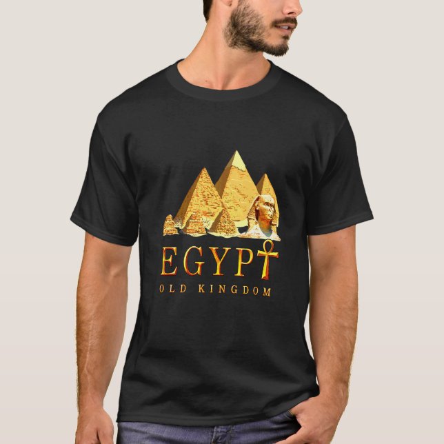 Ägypten Altes Königreich Pyramiden Pharaoh Ancient T-Shirt (Vorderseite)