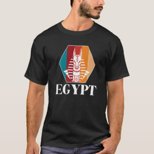Ägypten Anubis Pharao Sphinx und Pyramide von Gize T-Shirt