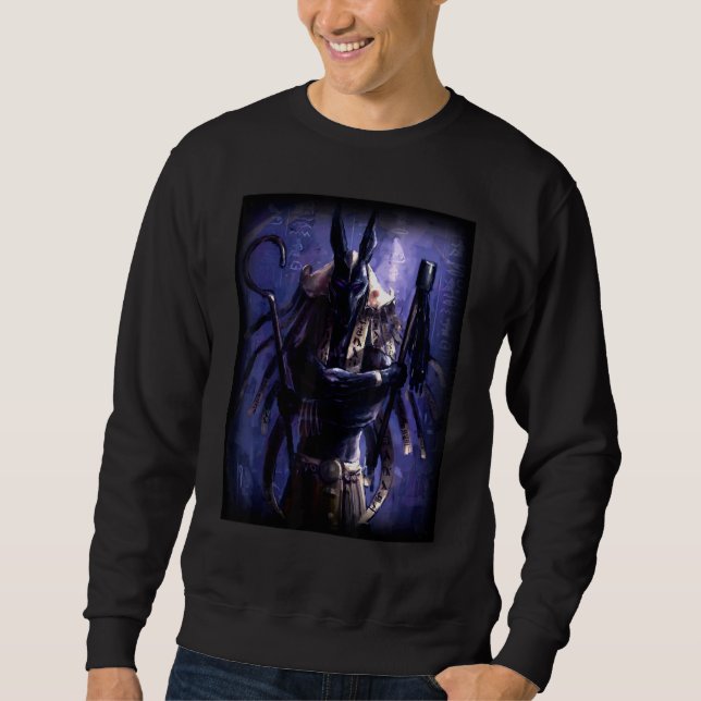 Ägypten Anubis Sweatshirt (Vorderseite)