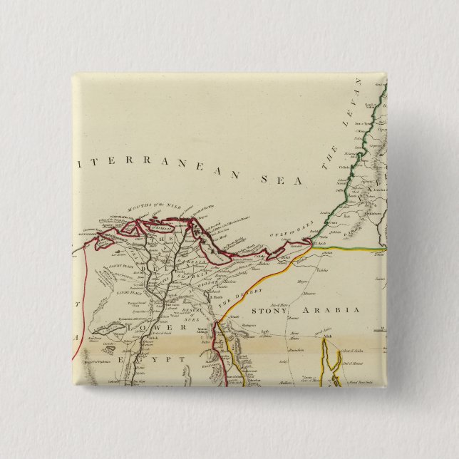 Ägypten, Arabien, Palästina Button (Vorderseite)