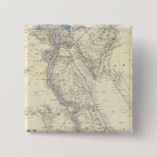 Ägypten, Arabien Petraea, Nubia Button (Vorderseite)