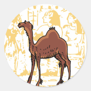 Ägypten-Aufkleber Runder Aufkleber