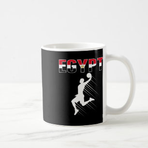 Ägypten Bysketbyll Fans Jersey - Ägyptischer Flagg Kaffeetasse