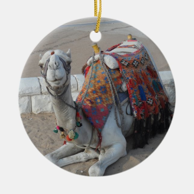 Ägypten Camel Keramik Ornament (Vorne)