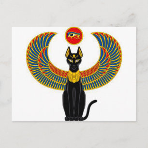 Ägypten Cat Postkarte